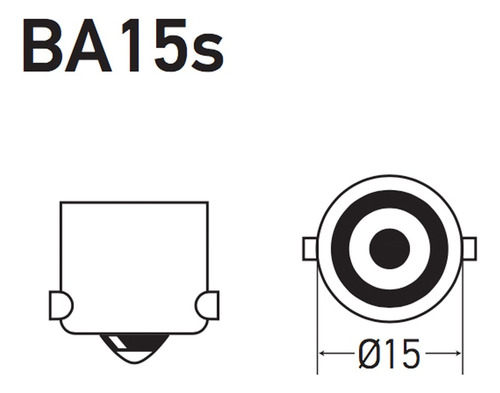 Pack 2 Ampolletas Extra Light R10w De 12v Y 10w Dgp