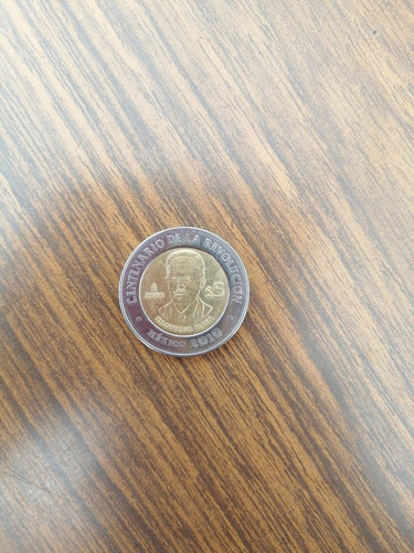 Moneda 5 Pesos Filomeno Mata (Usado)