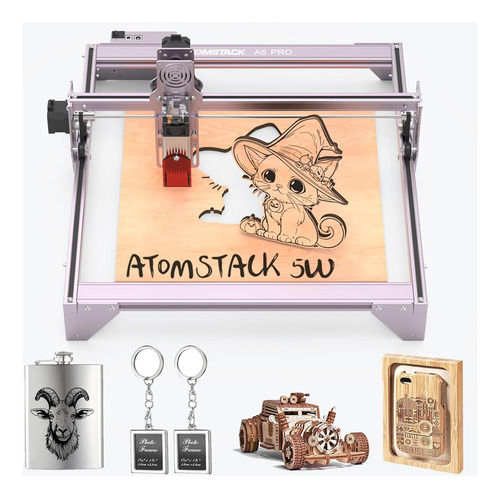 Máquina De Grabado Láser Atomstack A5 Pro 410x400mm