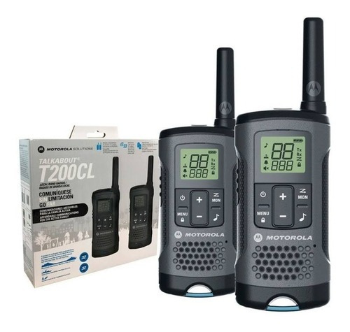 Walkie-talkie Motorola Talkabout T200CL de 2 radios