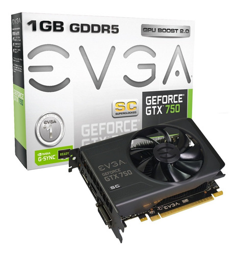 Envío Gratis Placa Video Geforce Gtx 750 1g Ddr5 Hdmi Dvi Dp