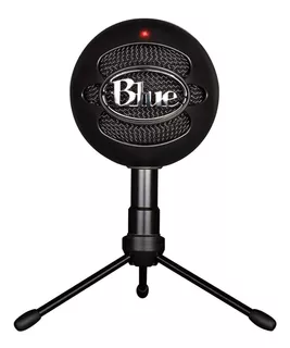 Micrófono Blue Snowball Ice condensador cardioide negro