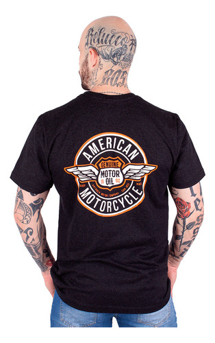 Camiseta Camisa Masculina Moto Estilo Harley Davidson 