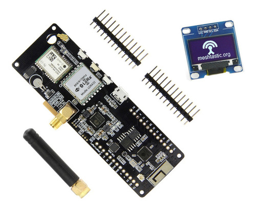 Para Ttgo Meshtastic T-beam V1.2 Esp32 Lora Gps Development