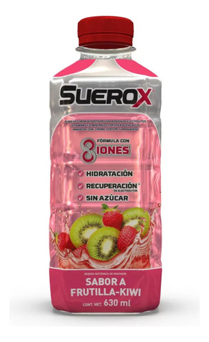 Suerox Bebida Hidratante Sabor Frutilla-kiwi  X 630ml