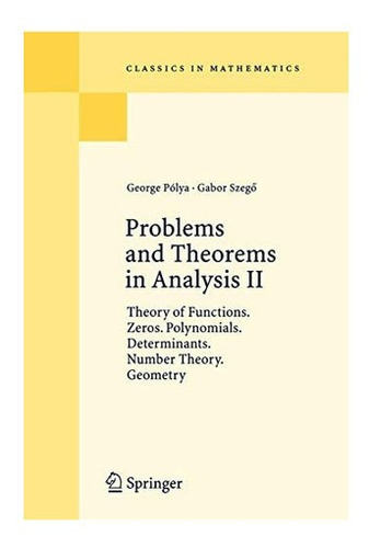 Libro: Problems And Theorems In Analysis Ii: Theory Of Funct