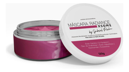 Máscara Pink Radiance By Gabriel Rocha Dermare - 120g