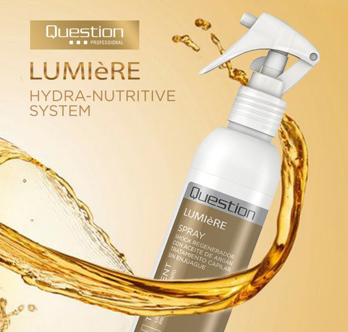 Imagen 2 de 2 de Lumiere Spray Regenerador Con Aceite De Argan Question