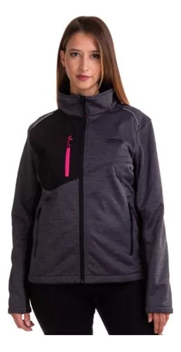 Campera Softshell Nexxt Eureka Impermeable 8k Mujer