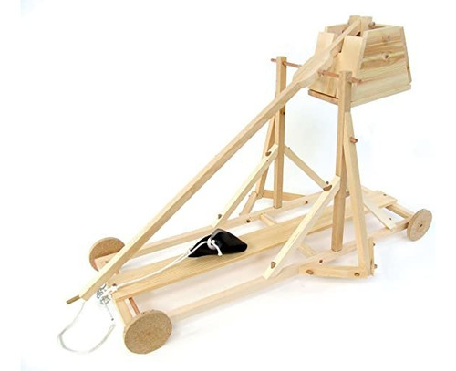 Conquistadores Medieval Trebuchet Kit De Madera