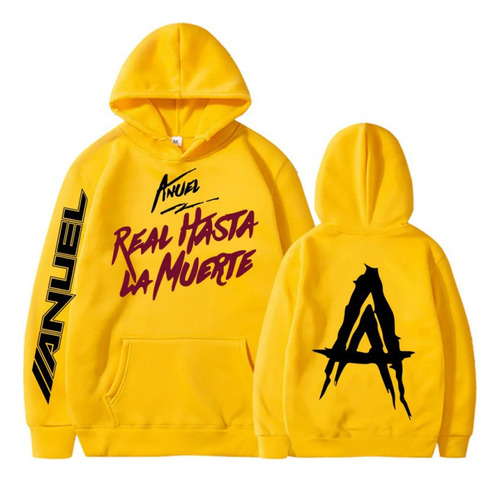 Nueva Sudadera Con Capucha Estampada Anuel Aa