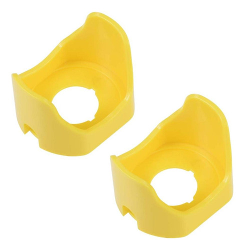 Uxcell De Plástico De 22 Mm De Dos Pies Push Switch Botón