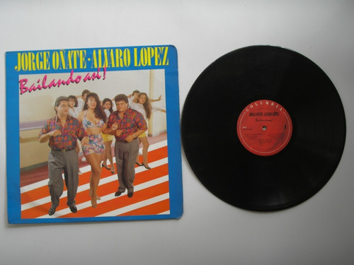 Lp Vinilo Jorge Oñate  Alvaro Lopez  Bailando Asi Col 1992