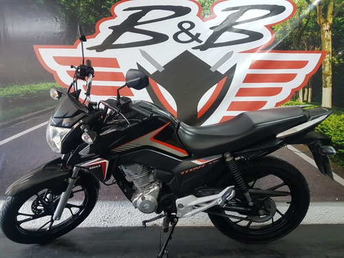 Honda Cg 160 Titan 2018 Preta