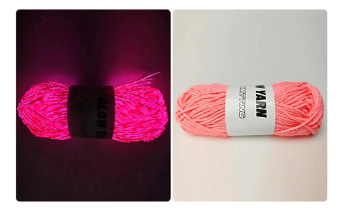 F1 5 Piezas De Hilo Que En La Oscuridad Hilos Luminosos Hilo