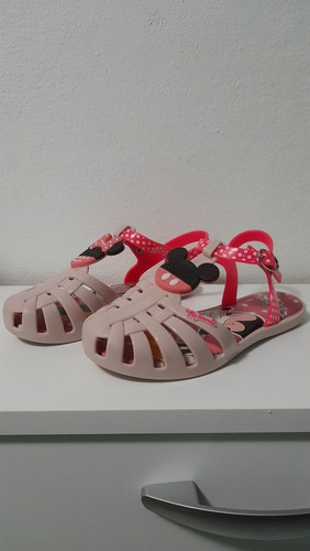 Sandalias Disney Orig. Minnie & Mickey. Únicas En Uruguay!