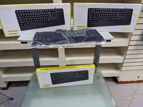 Imagen 1 de 1 de Teclado Delux Modelo K6700 Usb