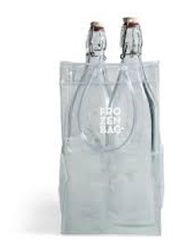 Imagen 3 de 4 de Frapera Plegable Portatil Frozen Bag Xl Para 2 Botellas