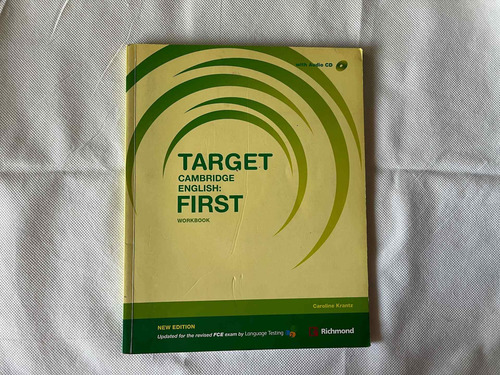 Target First Richmond Students Y Workbook Usados -flores