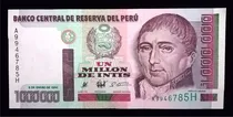 Comprar Billete De 1 Millón Intis Original - Coleccionable Nuevo Unc