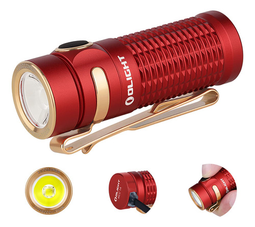 Olight Baton3 - Linterna De 1200 Lmenes, Recargable, Ultraco