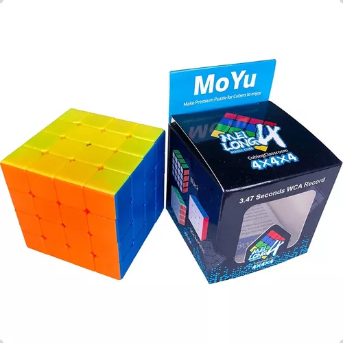 Cubo Mágico Moyu Meilong 3x3 Magnético Pronta Cor Da Estrutura Colorido