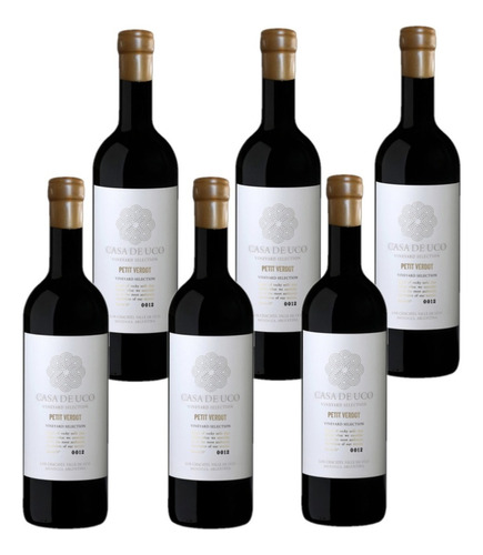 Vino Casa De Uco Vineyard Selection Petit Verdot Caja X 6 Un