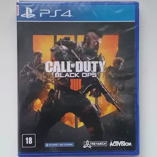 Call Of Duty Black Ops 4 Ps4 Mídia Física Original Lacrado