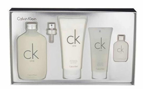 Perfume Ck One Calvin Klein Unisex (set 4 Piezas) | Meses sin intereses