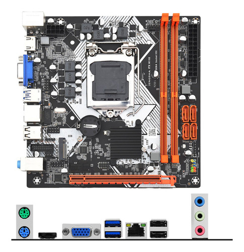 Placa-mãe De Computador H110 Itx Lga1151 Ddr4 Suporta 32 Gb