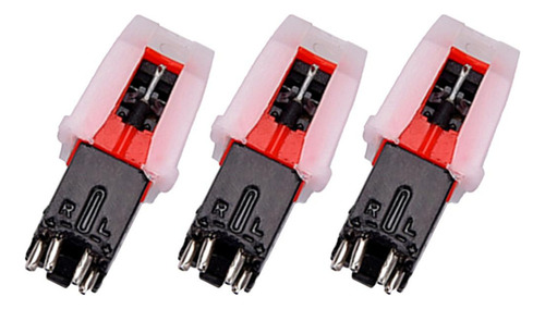 Paquete De 3 Agujas De For Tocadiscos For Tocadiscos De