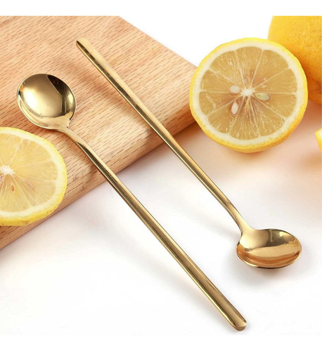 U Chef Juego De 4 Cucharas De Café, Cuchara Agitadora,