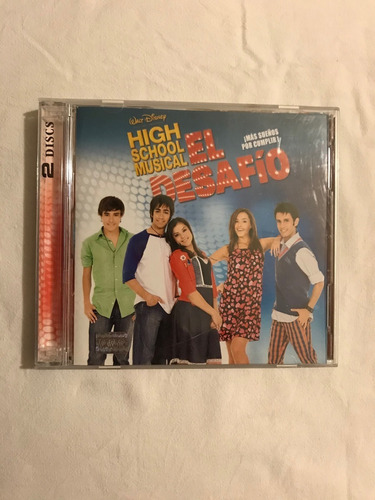 High School Musical El Desafío Soundtrack Original Cd Album 
