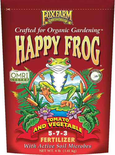 Foxfarm Happy Frog Garden - Mezcla De Fertilizantes Para Pla