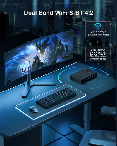 Weidian Mini Pc Amd Ryzen Hx Win 11 Pro Mini Desktop Computa