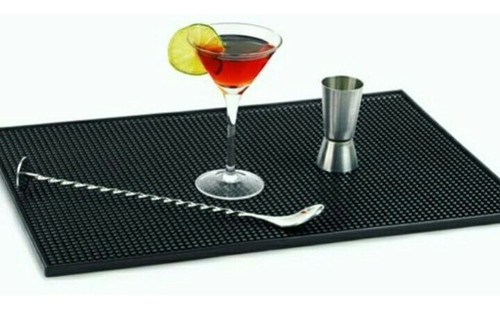 Bartender Goma Bar Mat De 45.72 Cm Largo X  30.48 Cm Ancho