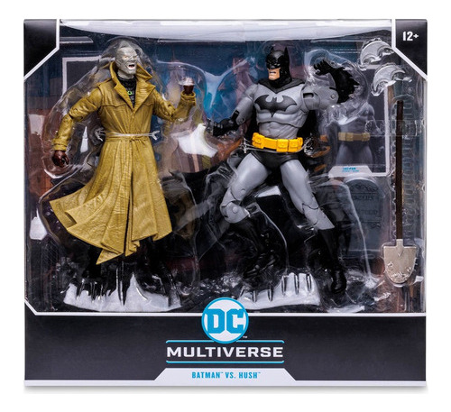 Batman Vs Hush 2-pack, Dc Multiverse - Mcfarlane Toys