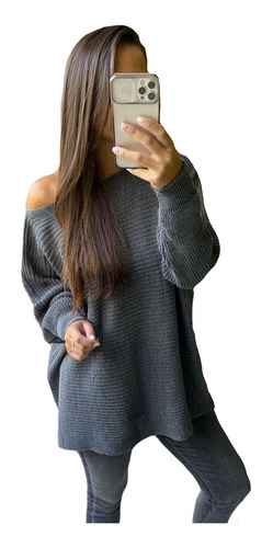 Imagen 4 de 10 de Sweater Over Size Grandes Talle Amplio Variedad Colores A67