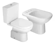 Comprar Juego Sanitarios Baño Deca Inodoro Largo Deposito Bidet