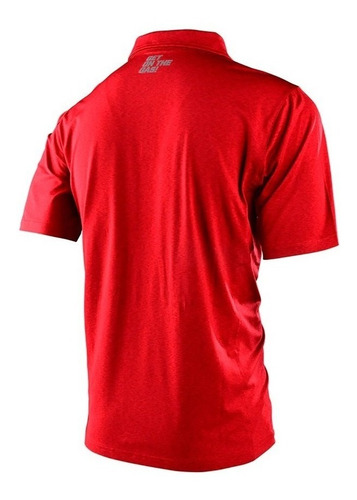 Playera Troy Lee Designs Gasgas Team Core Polo Shirt Red