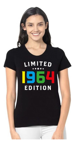 Playera Cumpleaños Edición Limitada 50 Años