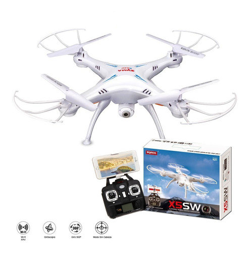 Drone Syma X5sw Cámara Hd, Wifi Fpv / Envío Gratis