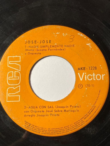 Vinilo Ep De Jose Jose La Nave Del Olvido (c87