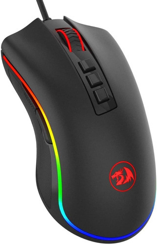 Mouse Gamer Redragon Cobra Cobra Fps M711-fps cor preto