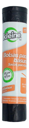 Bolsa Basura 50x70cm Rollo X10und Pequeña - g a $99