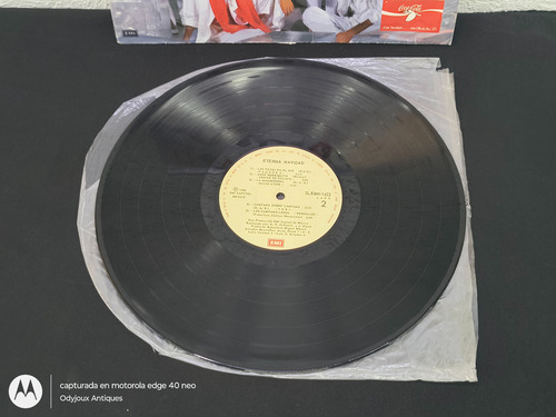 Disco Vinilo Eterna Navidad Ven A Cantar Pandora Yuri 1986 Edición Limitada (Usado)