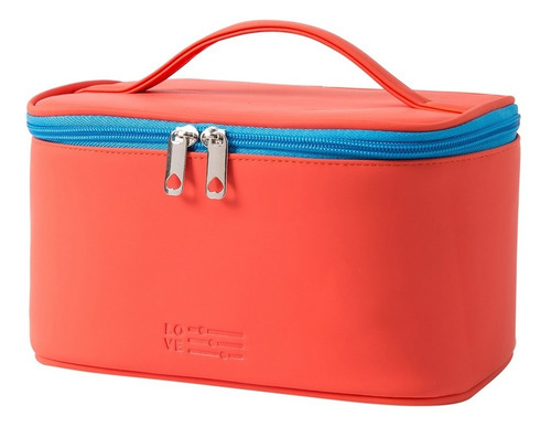 Imagen 1 de 7 de Porta Cosméticos Neceser Viaje Impermeable Premium Amplio