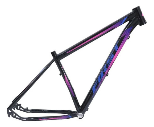 Quadro Aro 29 Mtb First Smitt Aluminio Cor Preto Tamanho Del Quadro M