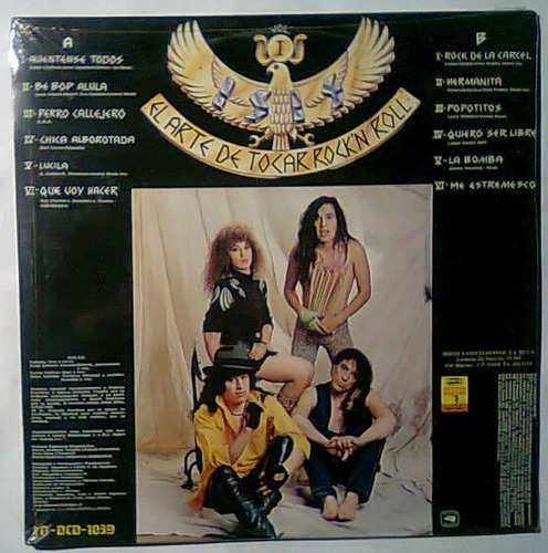 Isis El Arte De Tocar Rock N Roll Vol 1 Lp Sellad0 De Colecc (Usado)