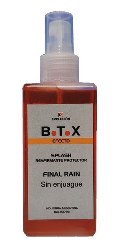 Splash Protector Efecto Botox Sin Enjuague 250cc - Evolución